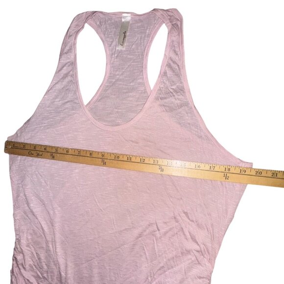 Pinkblush Womens Maternity Racerback Tank Top Pink Rayon M - Picture 6 of 7